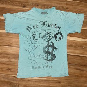 Vintage Cyan T-Shirt